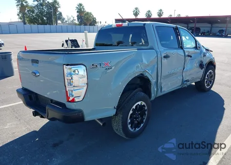 2021 Ford Ranger Xl z USA, uszkodzony, nr VIN 1FTER4FH3MLE01336